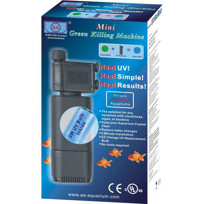 AA Green Killing Machine Internal UV Sterilizer with Power Head [3 Watt]