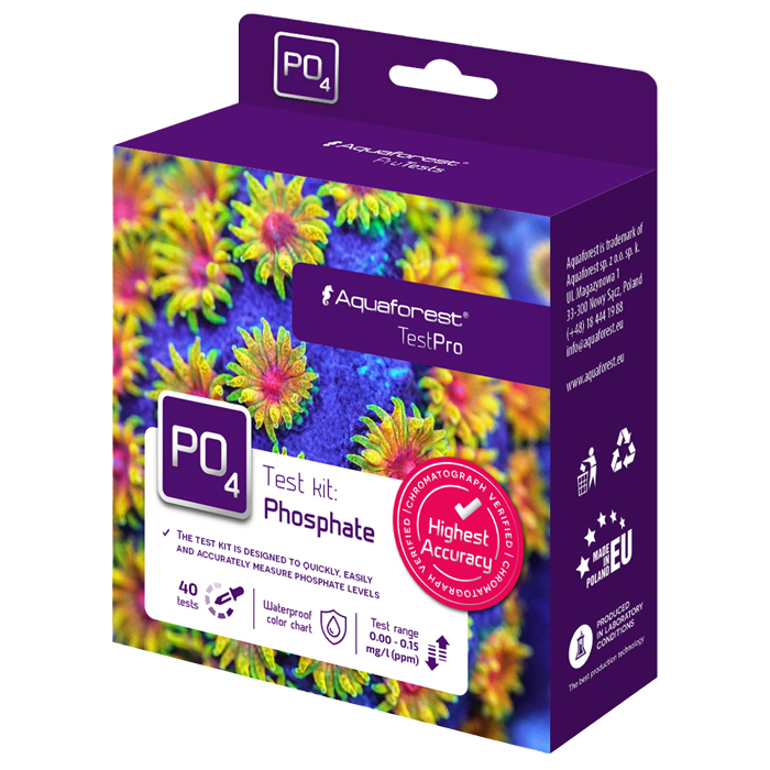 Aquaforest Phosphate Test Pro [40 tests]