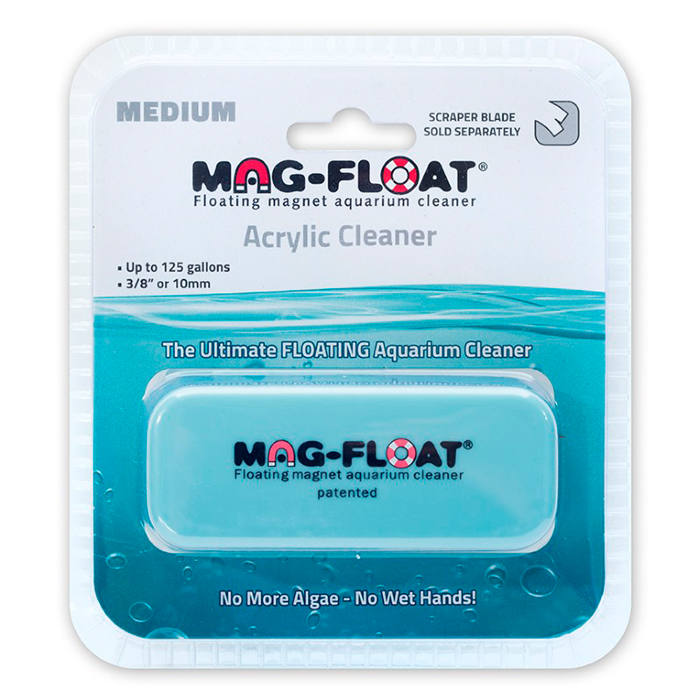 Mag-Float 130 Medium Size Floating Algae Magnet for Acrylic