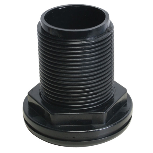 Lifegard 1/2 in. Threaded (on flange side) x Slip Bulkhead - Requires 1 1/8 in. hole