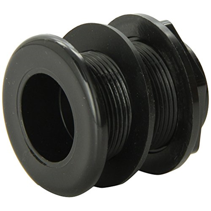 Lifegard 1 in. Slip (on flange side) x Threaded Bulkhead