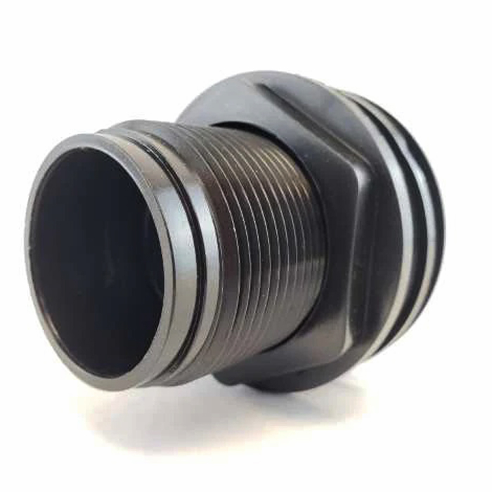 Lifegard 1 in. Threaded (on flange side) x Slip Bulkhead