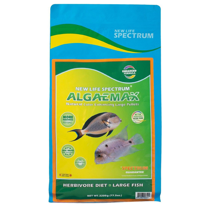 New Life AlgaeMAX Large Sinking 3mm-3.5mm Pellet [2200 g]