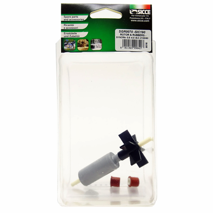 Sicce Syncra 3.5 - 4.0 and 5.0 Impeller Assembly