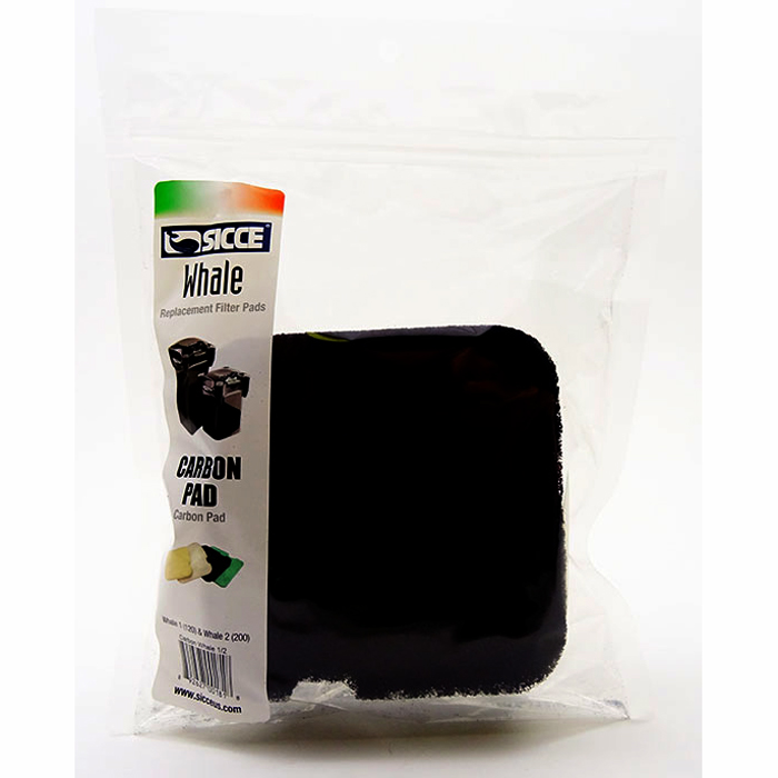 Sicce Whale 1, 2, 120-200 Carbon Pad [3 pk]