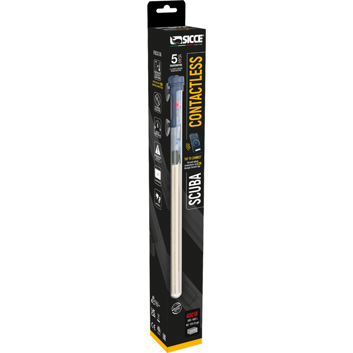 Sicce Scuba ContactLess 400 Watt Submersible Heater