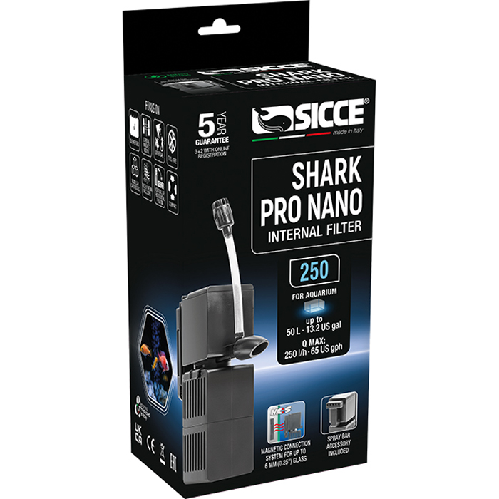 Sicce Shark PRO Nano 250 Internal Filter