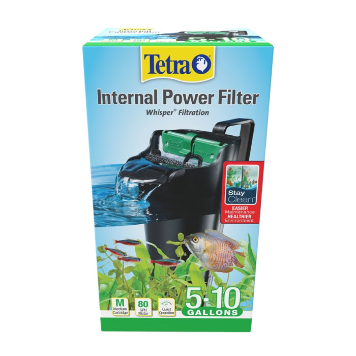 Tetra Whisper 5-10 Internal Filter [80 gph]